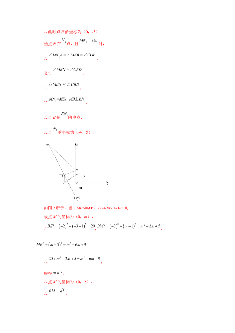 专题26.24反比例函数几何模型（专项练习）-2022-2023学年九年级数学下册基础知识专项讲练（人教版）_初中数学人教版_9下-初中数学人教版_07专项讲练