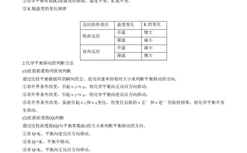 专项08化学反应速率与化学平衡-2023届高考化学二轮复习知识清单与专项练习（新高考专用）（原卷版）_05高考化学_新高考复习资料_2023年新高考资料_二轮复习_选择题