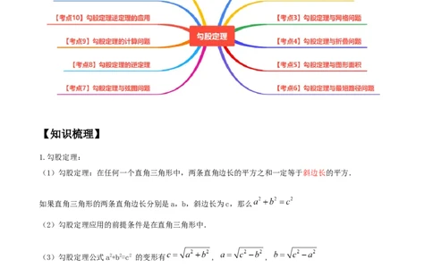 专题1.2勾股定理精讲精练（12大易错题型深度导练）--2023复习备考（解析版）人教版_初中数学人教版_八年级数学下册_保存转存之后查看(1)_8下-初中数学人教版（2026春新版持续更新）
