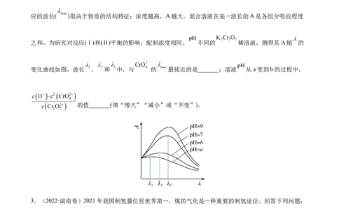 专题15化学反应原理综合&mdash;&mdash;三年（2020-2022）高考真题化学分项汇编（新高考专用）（原卷版）_05高考化学_新高考复习资料_2023年新高考资料_专项复习