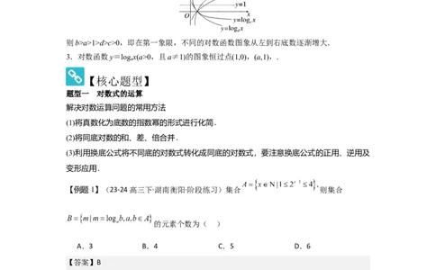 考点12对数与对数函数（3种核心题型+基础保分练+综合提升练+拓展冲刺练）解析版_2.2025数学总复习_2025年新高考资料_一轮复习_2025年高考数学一轮复习核心题型讲与练（完结）