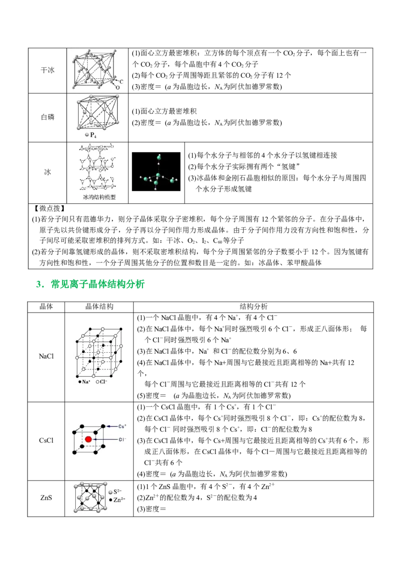 专题12物质结构与性质综合(题型突破)(讲义)(原卷版)_05高考化学_2024年新高考资料_2.2024二轮复习_2024年高考化学二轮复习讲练测（新教材新高考）