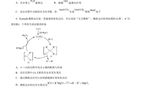 专题12化学反应机理（练）-2023年高考化学二轮复习讲练测（新高考专用）（原卷版）_05高考化学_新高考复习资料_2023年新高考资料_二轮复习