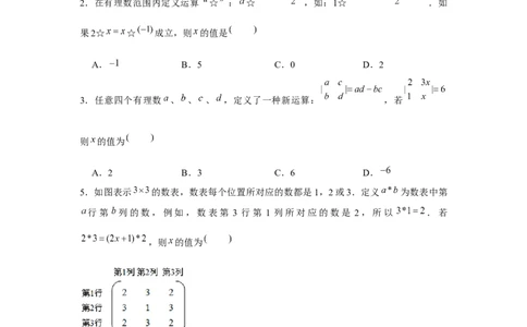 专题3.2一元一次方程与新定义（强化）（原卷版）_初中数学人教版_7上-初中数学人教版_7上-初中数学人教版（旧版）赠送_06习题试卷_1同步练习_3题型分层练（基础+强化）