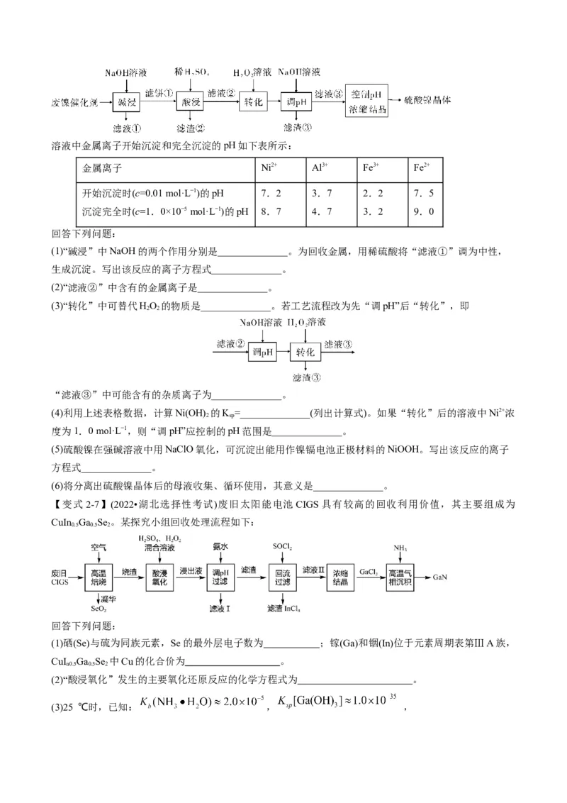 专题09金属和非金属元素及其化合物（专讲）-瞄准2023年高考化学二轮专题考点抢分计划（原卷版）_05高考化学_新高考复习资料_2023年新高考资料_二轮复习