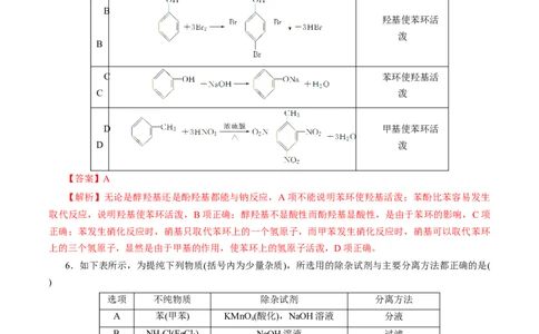 专题18烃的衍生物-2023年高考化学一轮复习小题多维练（解析版）_05高考化学_新高考复习资料_2023年新高考资料_一轮复习_2023年新高考化学一轮复习小题多维练