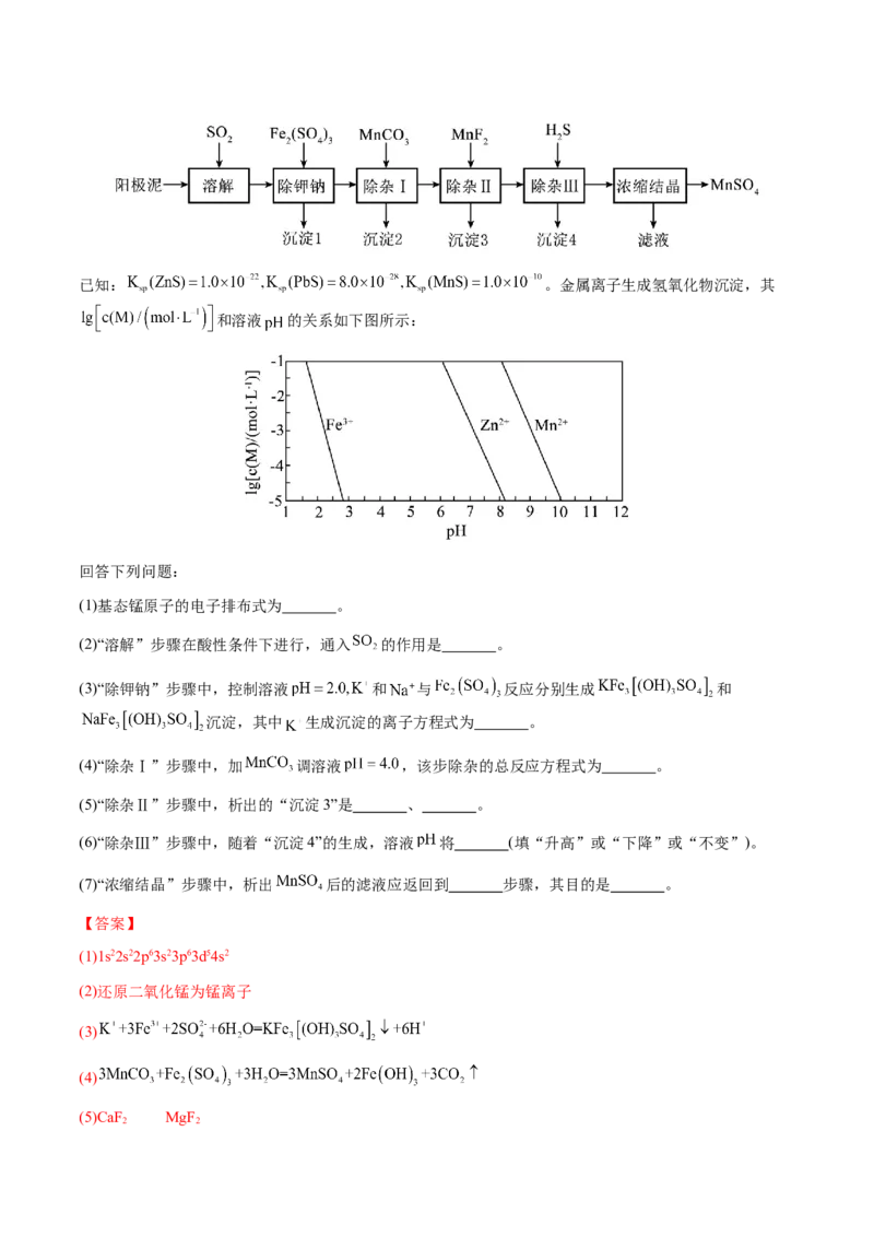 专题27化学工艺流程综合题（解析版）-备战2025年高考化学二轮&middot;突破提升专题复习讲义（新高考通用）_05高考化学_2025年新高考资料_二轮复习_01高考语文等多个文件