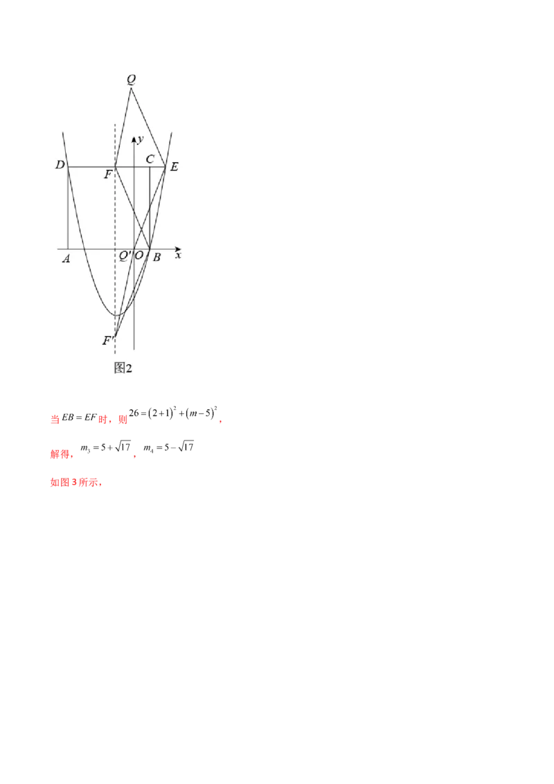 专题15二次函数中的矩形、菱形（解析版）_初中数学人教版_9上-初中数学人教版_06习题试卷_5专项练习