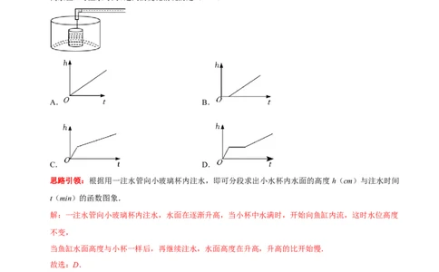 专题21函数图象信息题（解析版）_初中数学人教版_八年级数学下册_保存转存之后查看(1)_8下-初中数学人教版（2026春新版持续更新）_旧版-可参考_07专项讲练