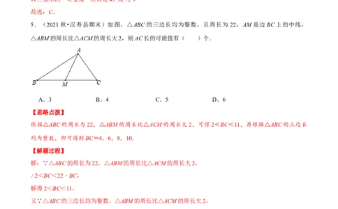 专题11.6三角形（压轴题综合测试卷）（人教版）（解析版）_初中数学人教版_8上-初中数学人教版_旧版_07专项讲练_八年级数学上册从重点到压轴（人教版）