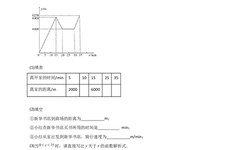 专题39一次函数的应用之行程问题（解析版）_初中数学人教版_八年级数学下册_保存转存之后查看(1)_8下-初中数学人教版（2026春新版持续更新）_旧版-可参考_06习题试卷_5专项练习
