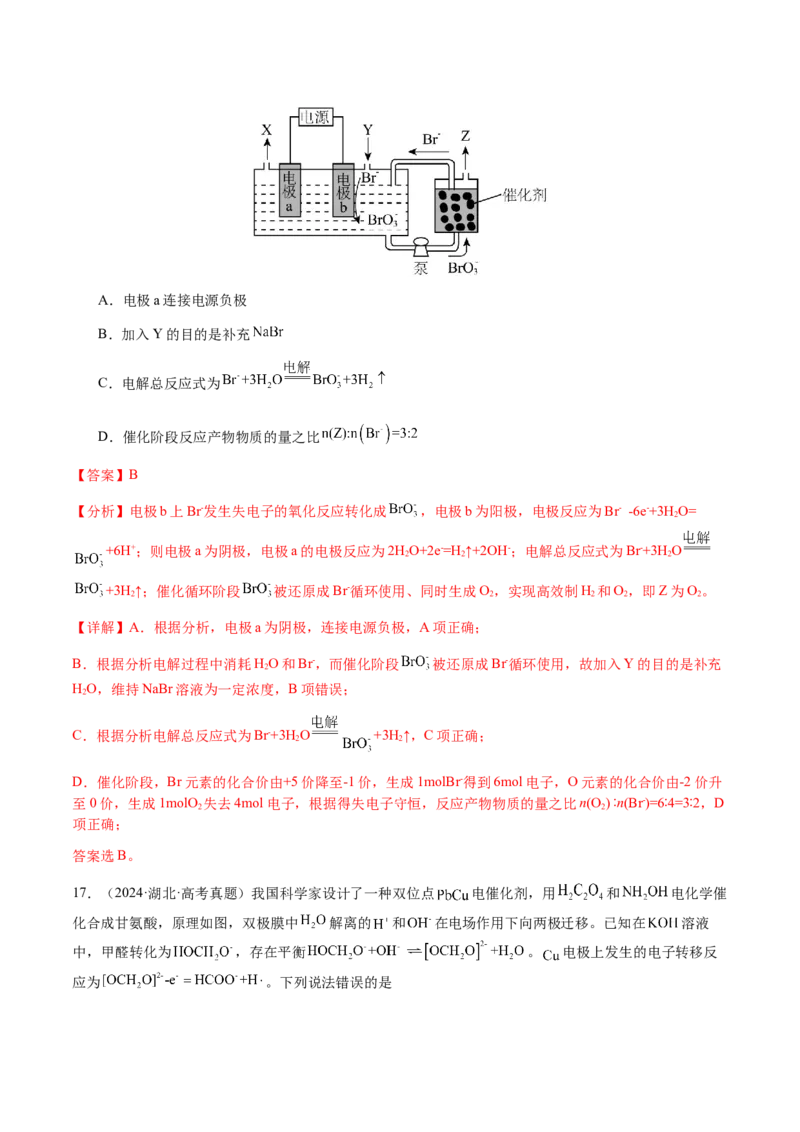 专题18新型电化学装置及其应用（解析版）-备战2025年高考化学二轮&middot;突破提升专题复习讲义（新高考通用）_05高考化学_2025年新高考资料_二轮复习_01高考语文等多个文件