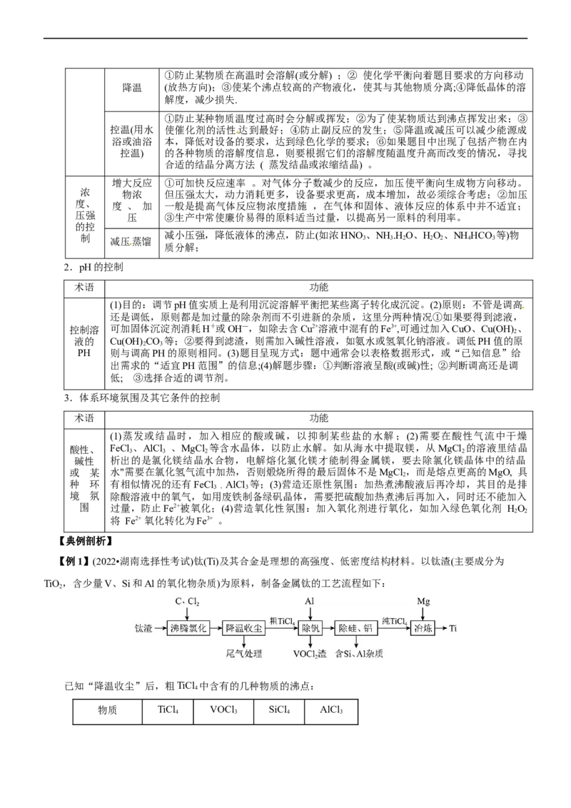 专题13化学工艺流程（讲）（教师版）_05高考化学_通用版（老高考）复习资料_2023年复习资料_二轮复习_2023年高考化学二轮复习讲练测（全国通用）