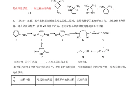 专题19有机化学基础（选修）&mdash;&mdash;三年（2020-2022）高考真题化学分项汇编（新高考专用）（解析版）_05高考化学_新高考复习资料_2023年新高考资料_专项复习