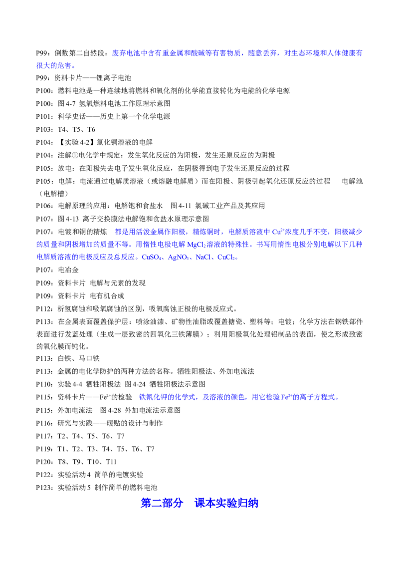专题3+选择性必修1++高考考前必读教材基础知识（回归教材+课本实验）-备战2024年高考化学抢分秘籍（新高考专用）[44358481]_05高考化学_2024年新高考资料_5.2024三轮冲刺
