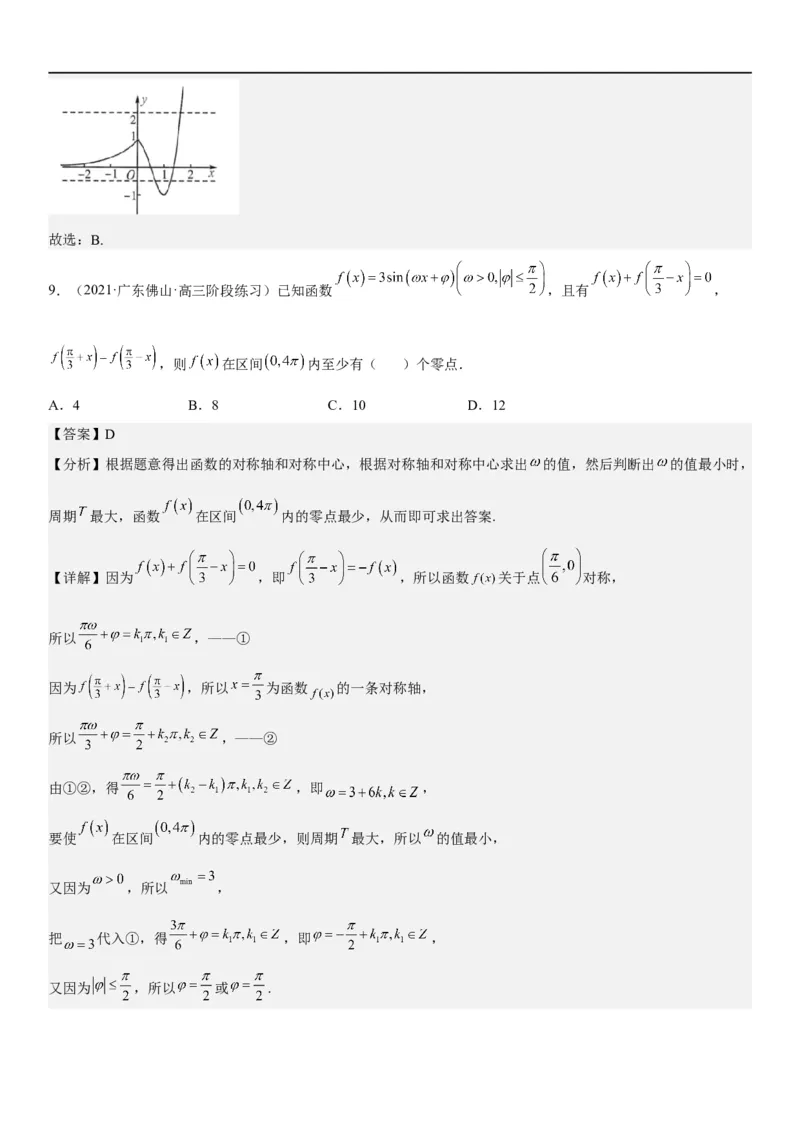 解密06讲：函数图像、方程与零点（解析版）_2.2025数学总复习_2023年新高考资料_二轮复习_考点2023年高考数学二轮复习讲义+训练（新高考专用）