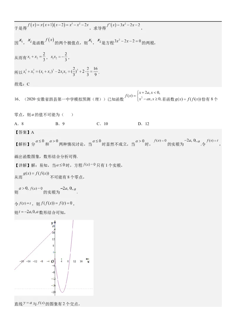 解密06讲：函数图像、方程与零点（解析版）_2.2025数学总复习_2023年新高考资料_二轮复习_考点2023年高考数学二轮复习讲义+训练（新高考专用）