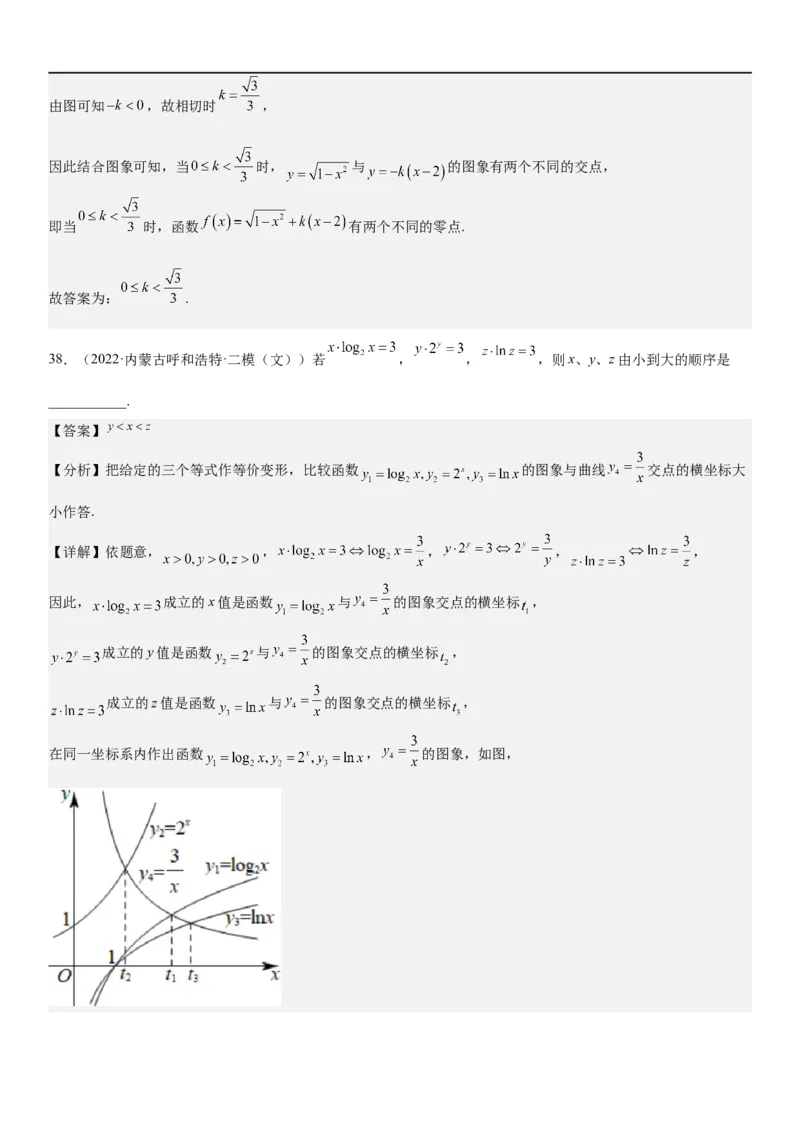 解密06讲：函数图像、方程与零点（解析版）_2.2025数学总复习_2023年新高考资料_二轮复习_考点2023年高考数学二轮复习讲义+训练（新高考专用）