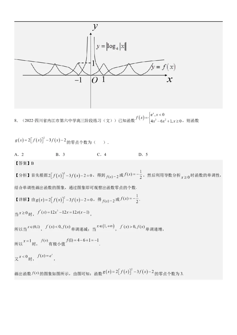 解密06讲：函数图像、方程与零点（解析版）_2.2025数学总复习_2023年新高考资料_二轮复习_考点2023年高考数学二轮复习讲义+训练（新高考专用）