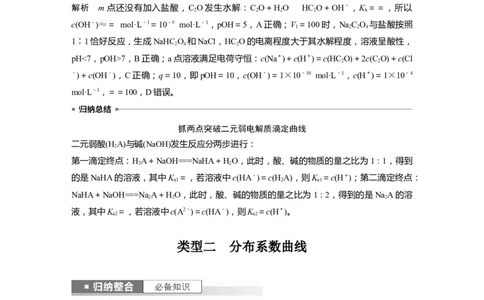2024年高考化学一轮复习（新高考版）第9章第56讲　反应过程中溶液粒子浓度变化的图像分析_05高考化学_2024年新高考资料_1.2024一轮复习_2024年高考化学一轮复习讲义（新人教新高考版）
