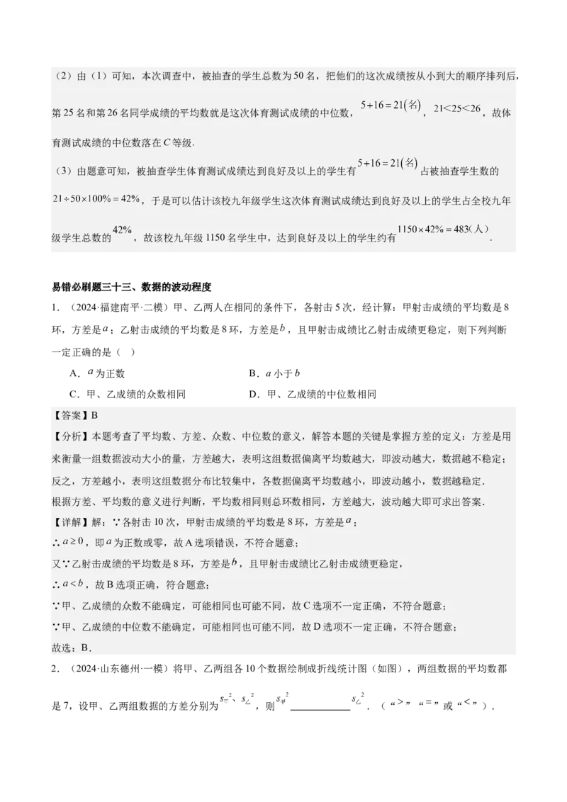 期末重难点真题特训之易错必刷题型（99题33个考点）（教师版）_初中数学_八年级数学下册（人教版）_重难点专题提升-V7_2024版