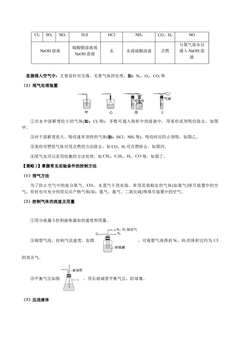 专题24化学实验综合题&mdash;&mdash;物质制备类（原卷版）-备战2025年高考化学二轮&middot;突破提升专题复习讲义（新高考通用）_05高考化学_2025年新高考资料_二轮复习_01高考语文等多个文件