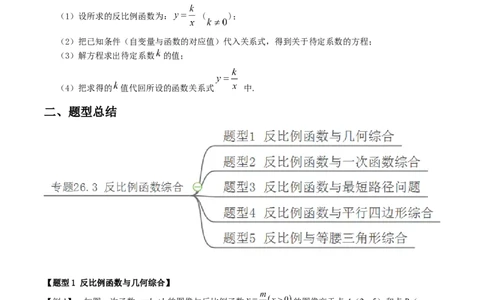 专题26.3反比例函数综合（解析版）_初中数学人教版_9下-初中数学人教版_07专项讲练_2022-2023学年九年级数学下册重点题型讲练测（人教版）