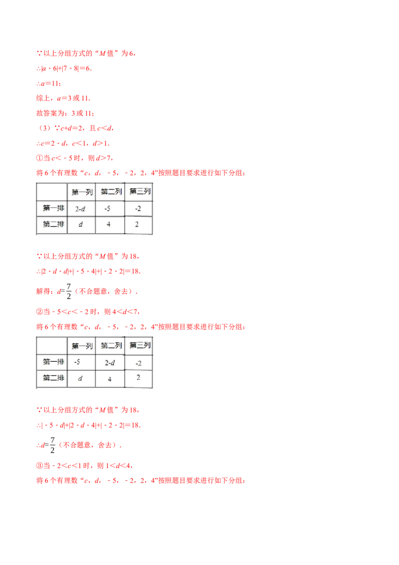 专题1.5新定义问题（压轴题专项讲练）（解析版）_初中数学人教版_7上-初中数学人教版_7上-初中数学人教版（旧版）赠送_07专项讲练