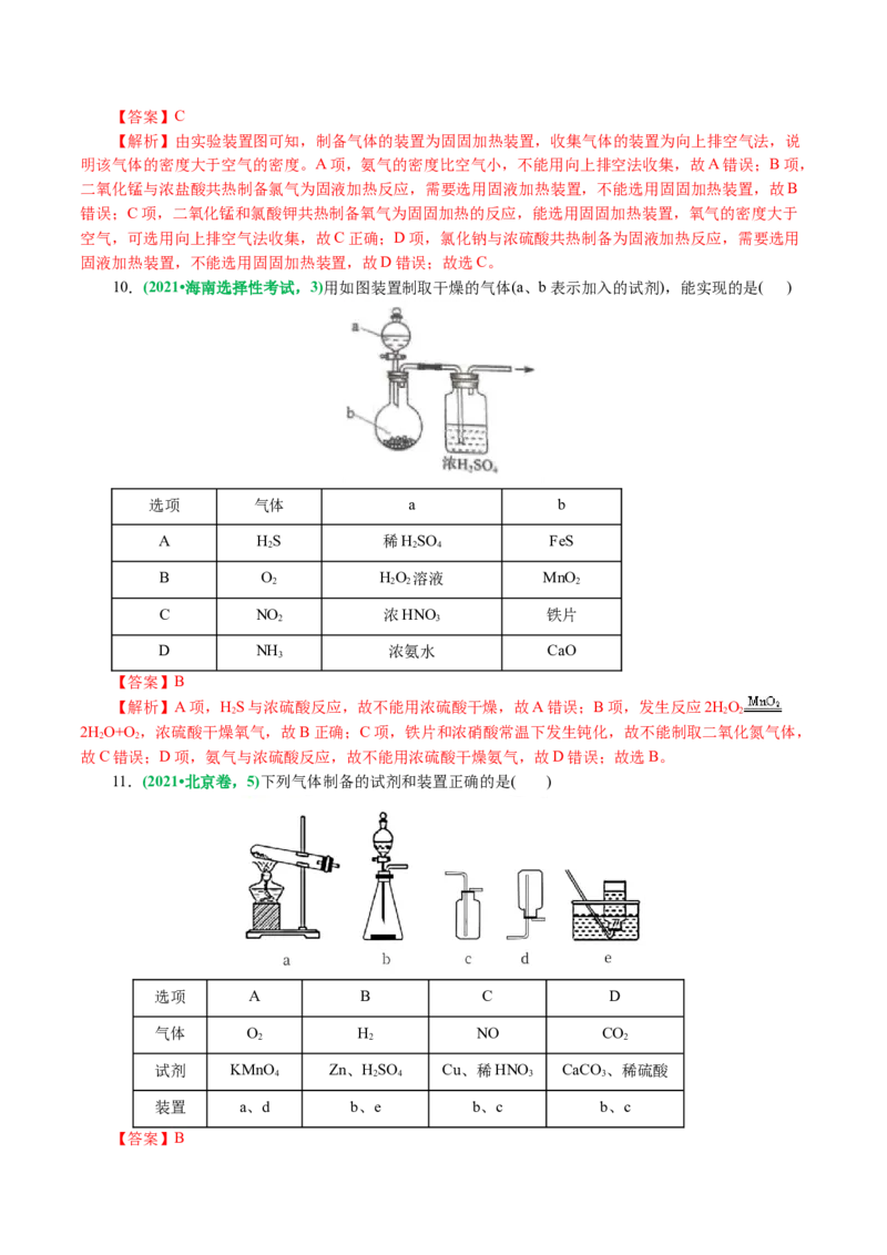 专题15化学实验基础(讲义)(解析版)_05高考化学_2024年新高考资料_2.2024二轮复习_2024年高考化学二轮复习讲练测（新教材新高考）