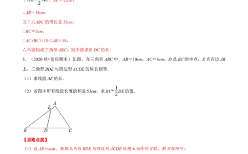 专题11.2三角形的周长与面积（压轴题专项讲练）（人教版）（解析版）_初中数学人教版_8上-初中数学人教版_旧版_07专项讲练_八年级数学上册从重点到压轴（人教版）