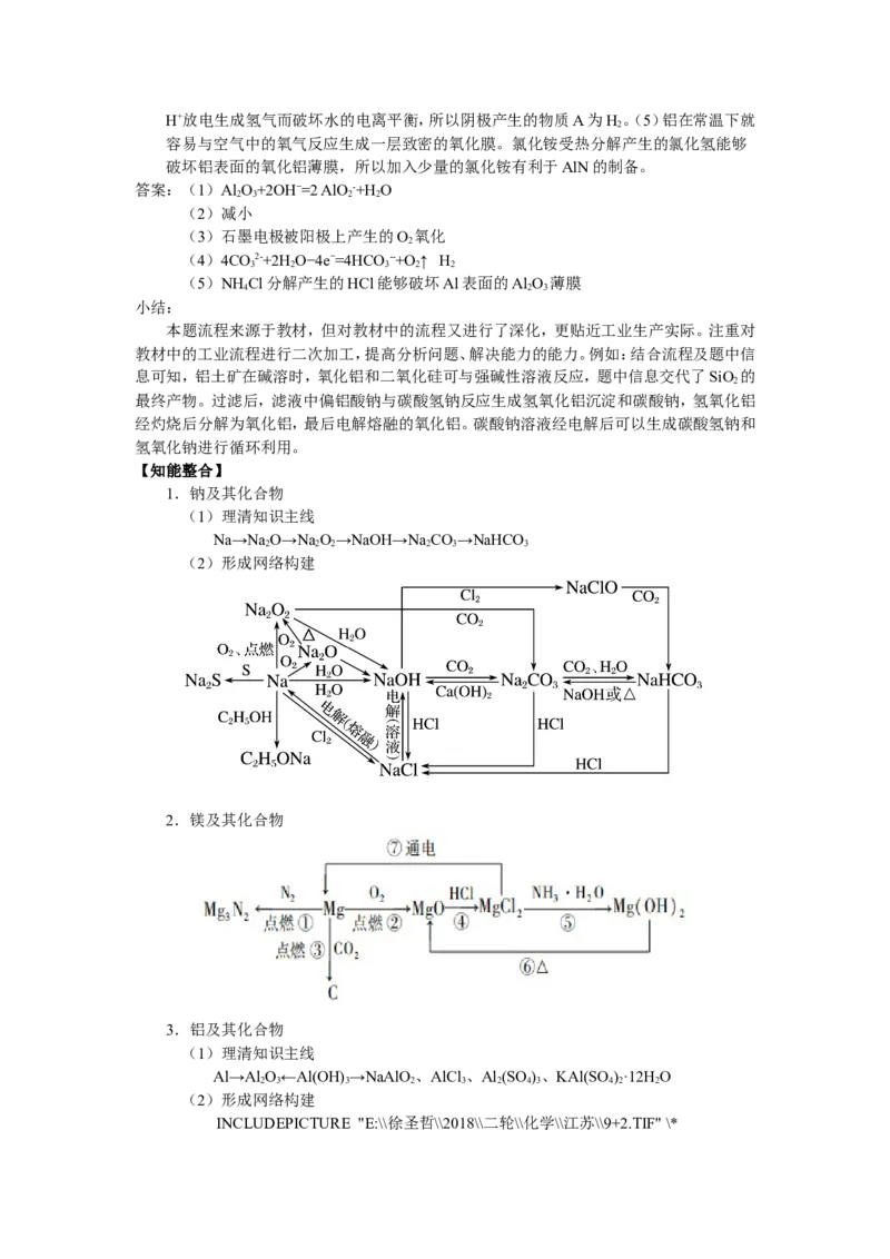 2025届高三化学一轮专题复习讲义（16）-专题四第一讲金属及其化合物（一）_05高考化学_2025年新高考资料_一轮复习_2025届高三化学一轮专题复习讲义