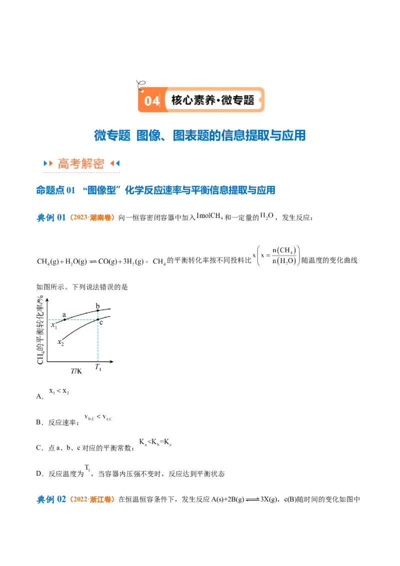专题09化学反应速率与化学平衡（讲义）（原卷版）_05高考化学_2024年新高考资料_2.2024二轮复习_高频考点2024年高考化学二轮复习高频考点追踪与预测（新高考专用）
