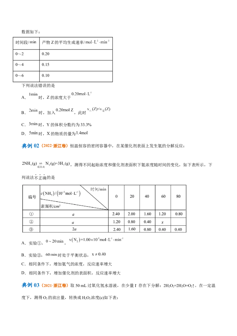 专题09化学反应速率与化学平衡（讲义）（原卷版）_05高考化学_2024年新高考资料_2.2024二轮复习_高频考点2024年高考化学二轮复习高频考点追踪与预测（新高考专用）