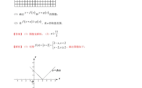 考向24不等式选讲（重点）-备战2023年高考数学一轮复习考点微专题（全国通用）（解析版）_2.2025数学总复习_赠品通用版（老高考）复习资料_一轮复习