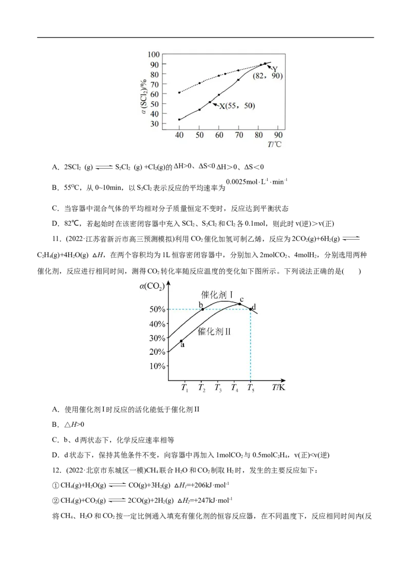 专项29化学平衡图象（原卷版）_05高考化学_新高考复习资料_2023年新高考资料_专项复习_2023年高考化学热点专项导航与精练（新高考专用）