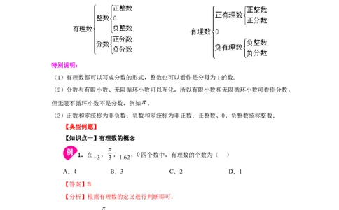 专题1.4有理数（知识讲解）-2022-2023学年七年级数学上册基础知识专项讲练（人教版）_初中数学人教版_7上-初中数学人教版_7上-初中数学人教版（旧版）赠送_07专项讲练