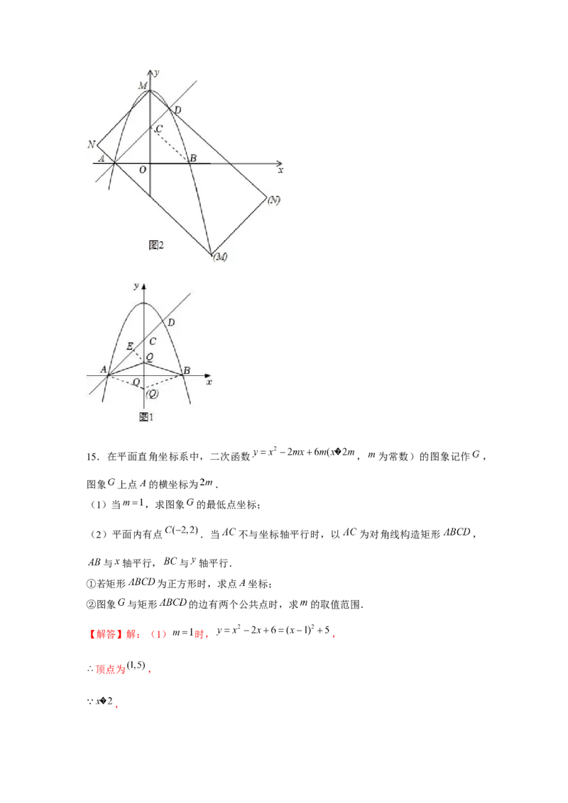 专题22.6二次函数与四边形存在性问题（强化）（解析版）_初中数学人教版_9上-初中数学人教版_07专项讲练_题型分层练九年级数学上册单元题型精练（基础题型+强化题型）（人教版）