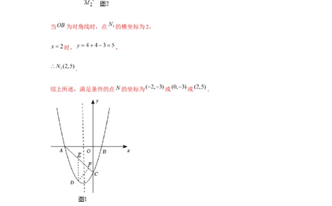 专题22.6二次函数与四边形存在性问题（强化）（解析版）_初中数学人教版_9上-初中数学人教版_07专项讲练_题型分层练九年级数学上册单元题型精练（基础题型+强化题型）（人教版）