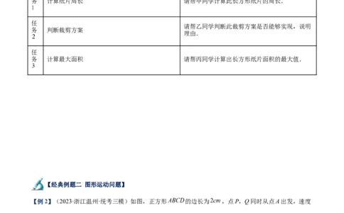 专题07二次函数的应用重难点题型专训八大题型（原卷版）_初中数学人教版_9下-初中数学人教版_07专项讲练_2023-2024学年九年级数学全册重难点专题提升精讲精练（人教版）