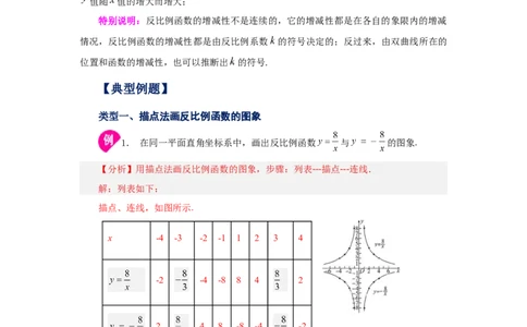 专题26.4反比例函数的图象和性质（知识讲解）-2022-2023学年九年级数学下册基础知识专项讲练（人教版）_初中数学人教版_9下-初中数学人教版_07专项讲练