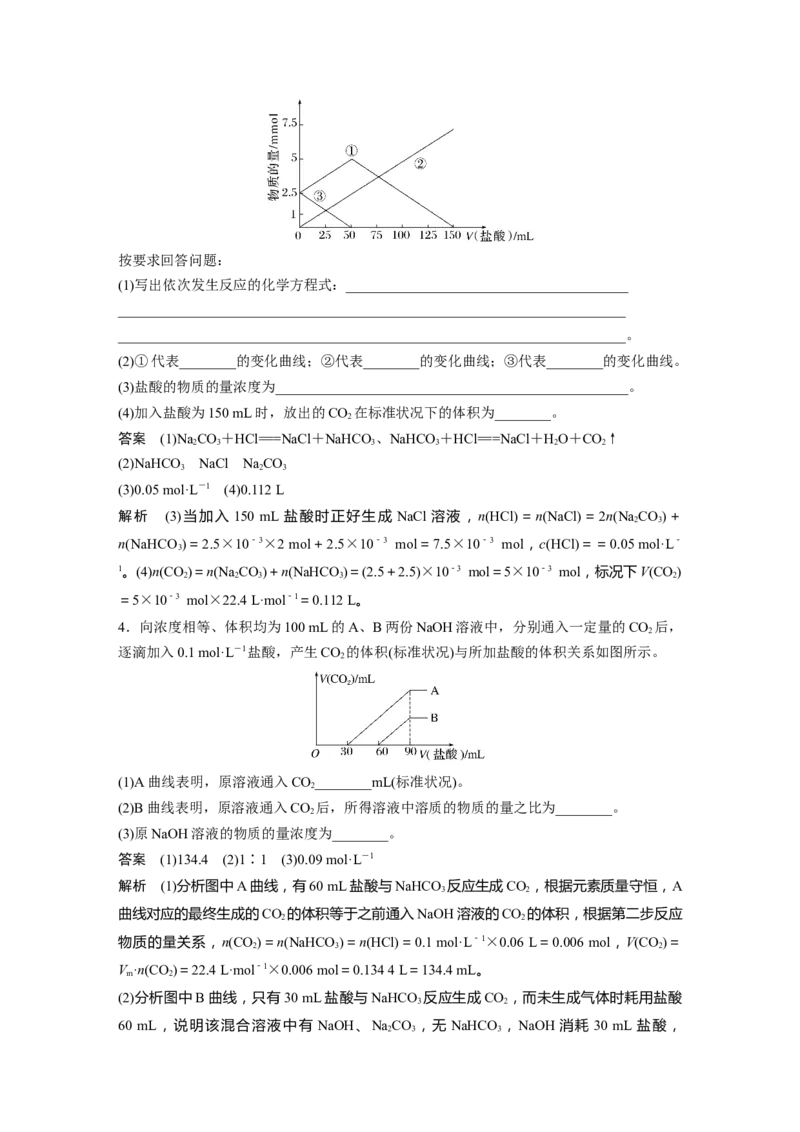 2024年高考化学一轮复习（新高考版）第4章第13讲　碳酸钠和碳酸氢钠　碱金属_05高考化学_2024年新高考资料_1.2024一轮复习_2024年高考化学一轮复习讲义（新人教新高考版）