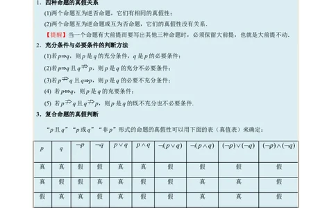 考向02常用逻辑用语（重点）-备战2023年高考数学一轮复习考点微专题（全国通用）（原卷版）_2.2025数学总复习_赠品通用版（老高考）复习资料_一轮复习