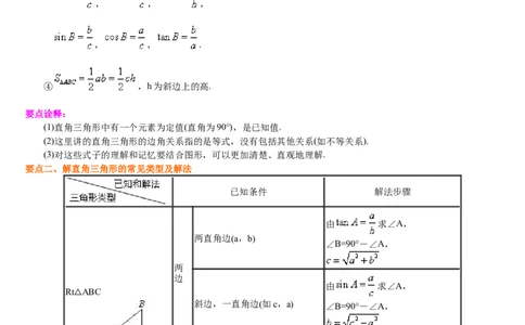 专题28.2解直角三角形及其应用（原卷版）_初中数学人教版_9下-初中数学人教版_07专项讲练_2022-2023学年九年级数学下册重点题型讲练测（人教版）
