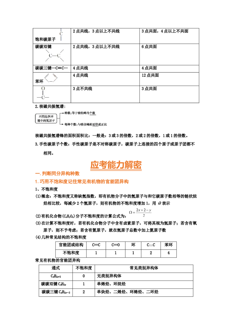 专题七有机化合物结构和性质（考点剖析）（原卷版）-高考引领教学2023年高考化学二轮针对性复习方案_05高考化学_通用版（老高考）复习资料_2023年复习资料_二轮复习