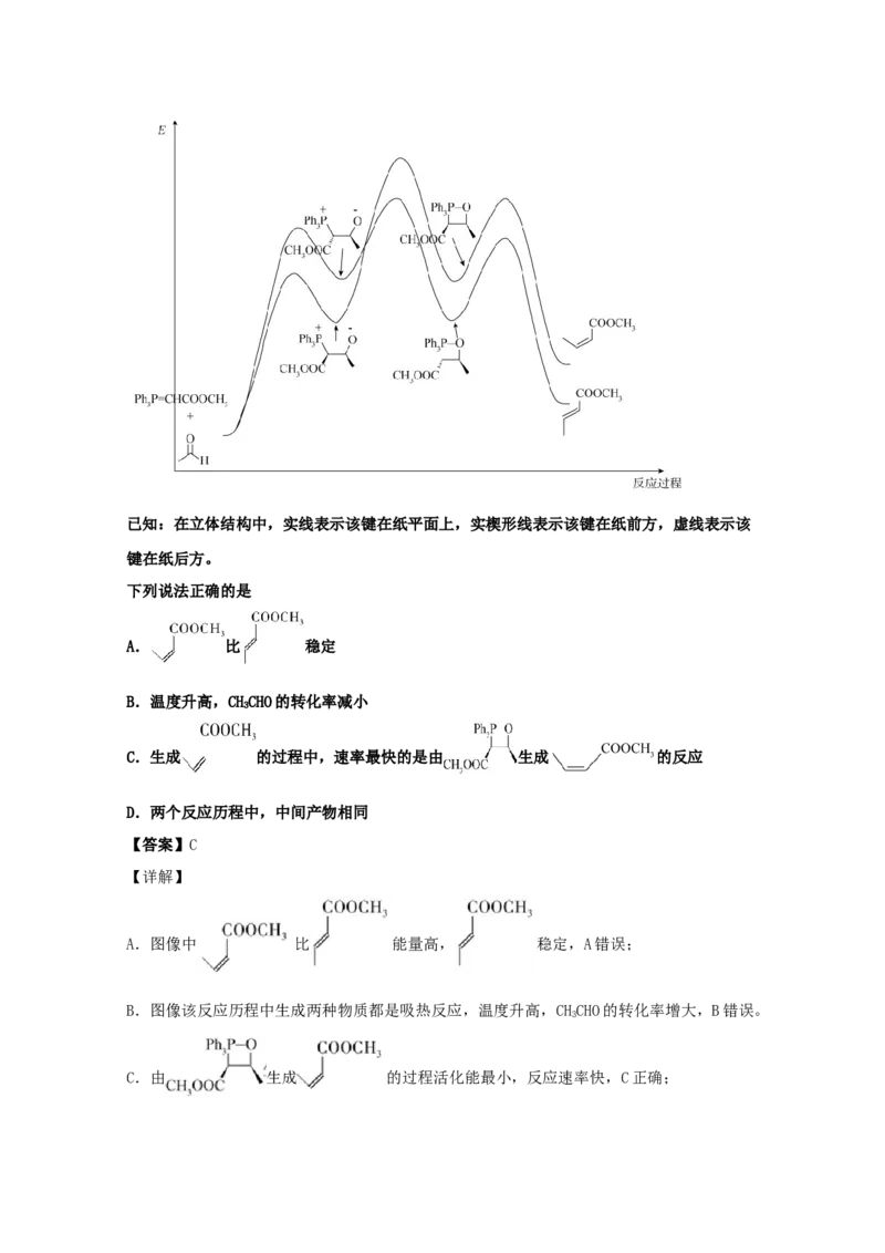 专题06化学反应速率和化学平衡（教师版含解析）2021年高考化学真题和模拟题分类汇编_05高考化学_新高考复习资料_2023年新高考资料_一轮复习_2023年新高考大一轮复习讲义