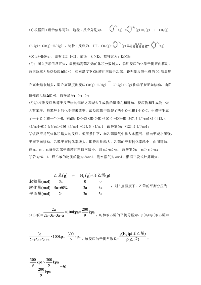 专题06化学反应速率和化学平衡（教师版含解析）2021年高考化学真题和模拟题分类汇编_05高考化学_新高考复习资料_2023年新高考资料_一轮复习_2023年新高考大一轮复习讲义
