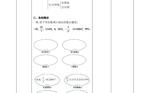 1.2.1有理数教案_初中数学人教版_7上-初中数学人教版_7上-初中数学人教版（旧版）赠送_01课件+教案（配套）_01课件+教案+学案（新课标）_教案