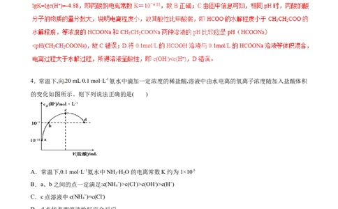 专题15图像类溶液中的离子平衡-2019年高考化学易错题汇总（解析版）_05高考化学_新高考复习资料_2022年新高考资料_2022年一轮复习各版本_1.高考化学2022年一轮复习通用版