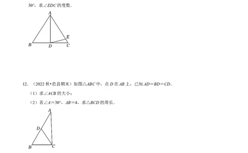 猜想03轴对称（易错必刷40题13种题型专项训练）（学生版）_初中数学_八年级数学上册（人教版）_期末专项复习-U276_2024版