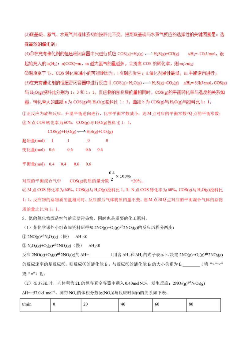 专题20化学反应原理的综合应用-2019年高考化学易错题汇总（解析版）_05高考化学_新高考复习资料_2022年新高考资料_2022年一轮复习各版本_1.高考化学2022年一轮复习通用版